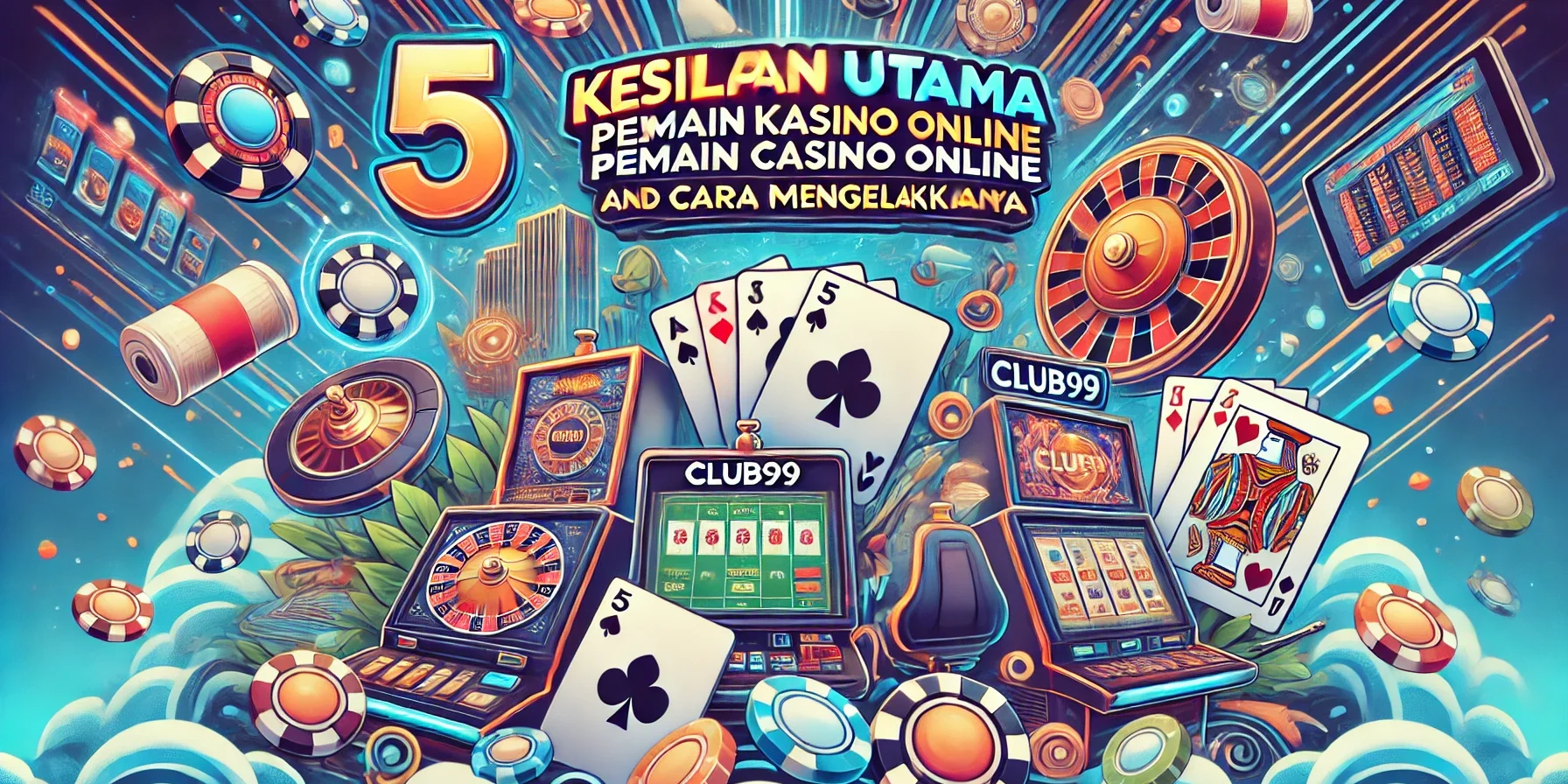 5 Kesilapan Utama Pemain Kasino Online dan Cara Mengelakkannya