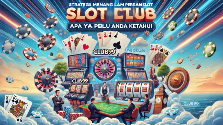 Strategi Menang dalam Permainan Slot di Club99