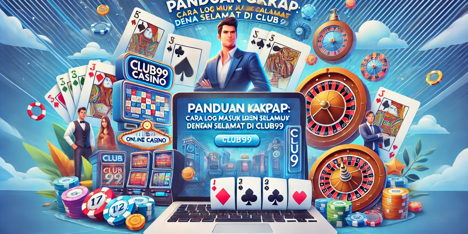 Cara Log Masuk dengan Selamat di Club99