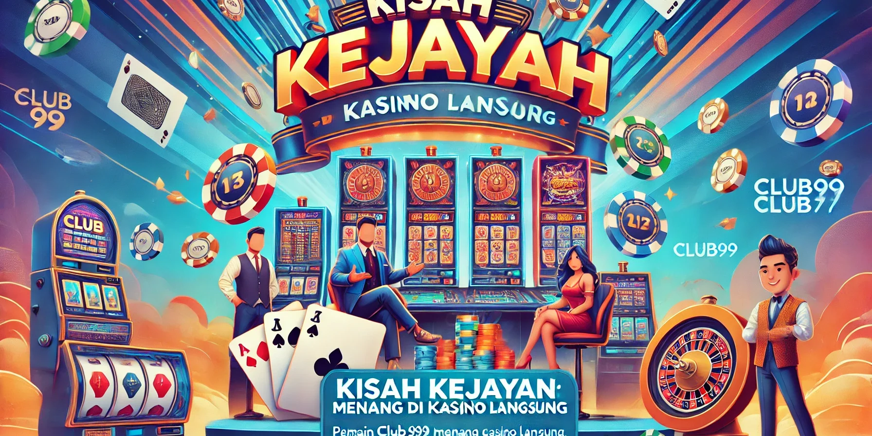 Pemain Club99 Menang Besar di Kasino Langsung